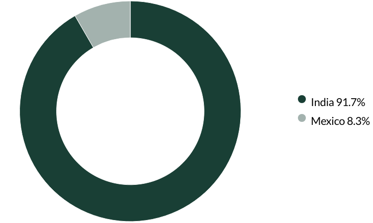Global Emerging Markets (ex China) All Cap proxy voting Q3 2025 country